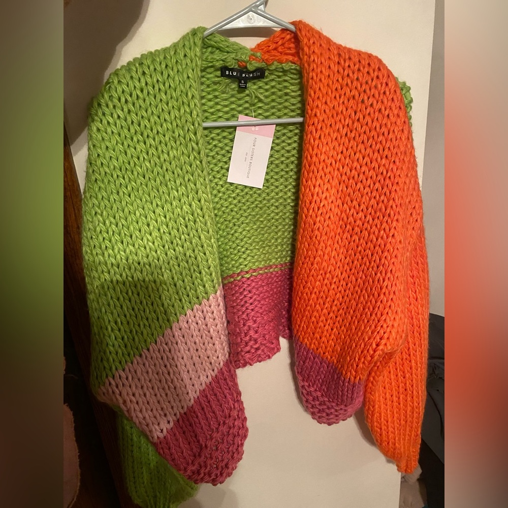 Blue blush cardigan - Picture 5 of 8
